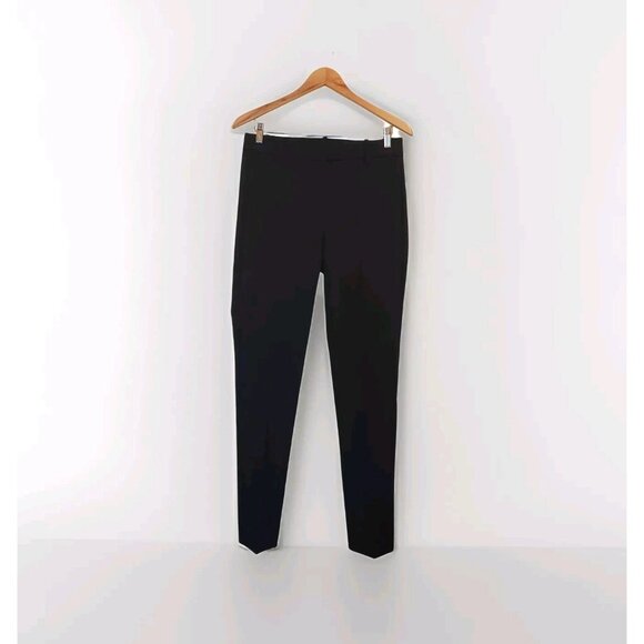 J.Crew Pants - J Crew Slim-Fit Full-Length Trouser Pant in Black Women Size 6 Career Office NWT